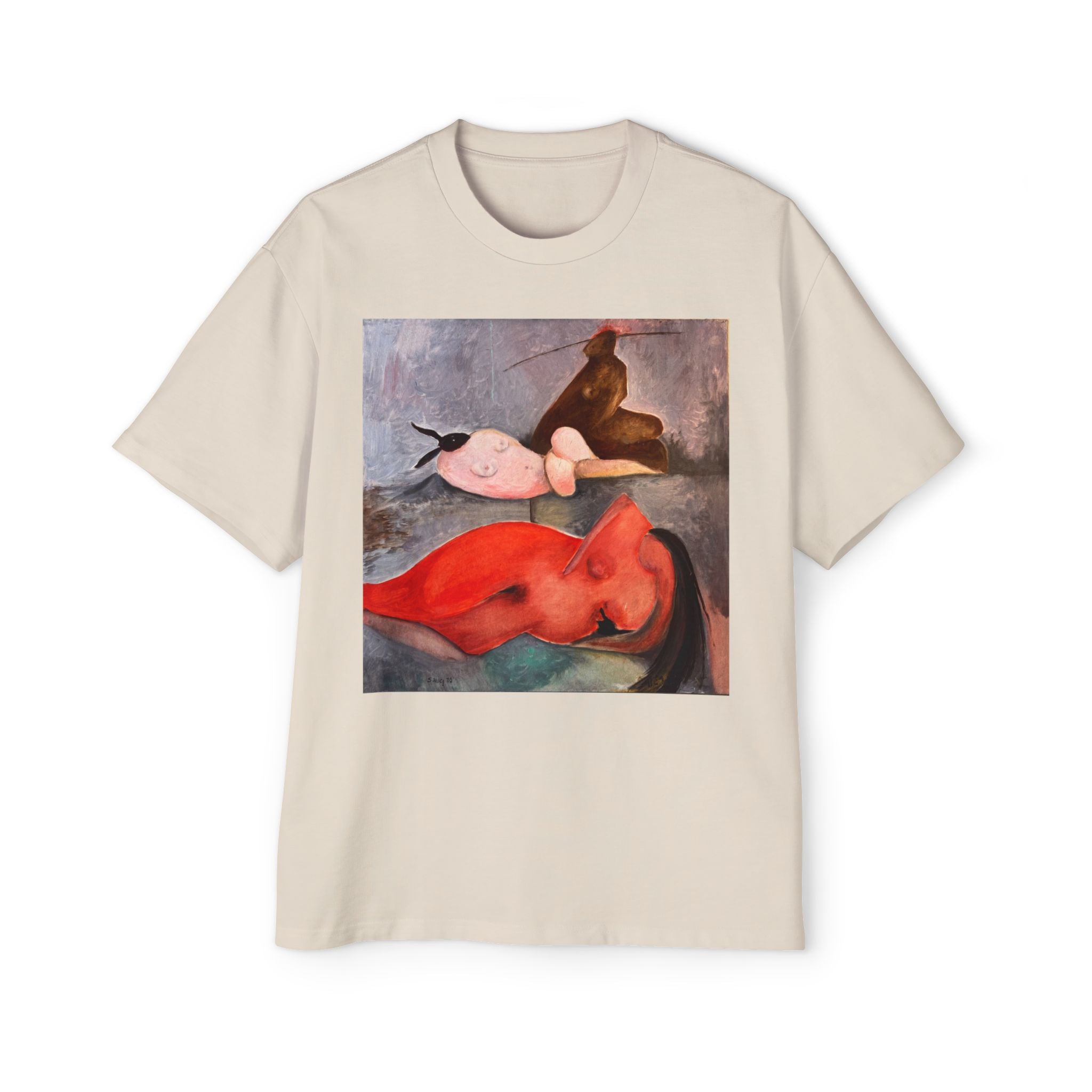 RED| Surreal Red and Pink Figures