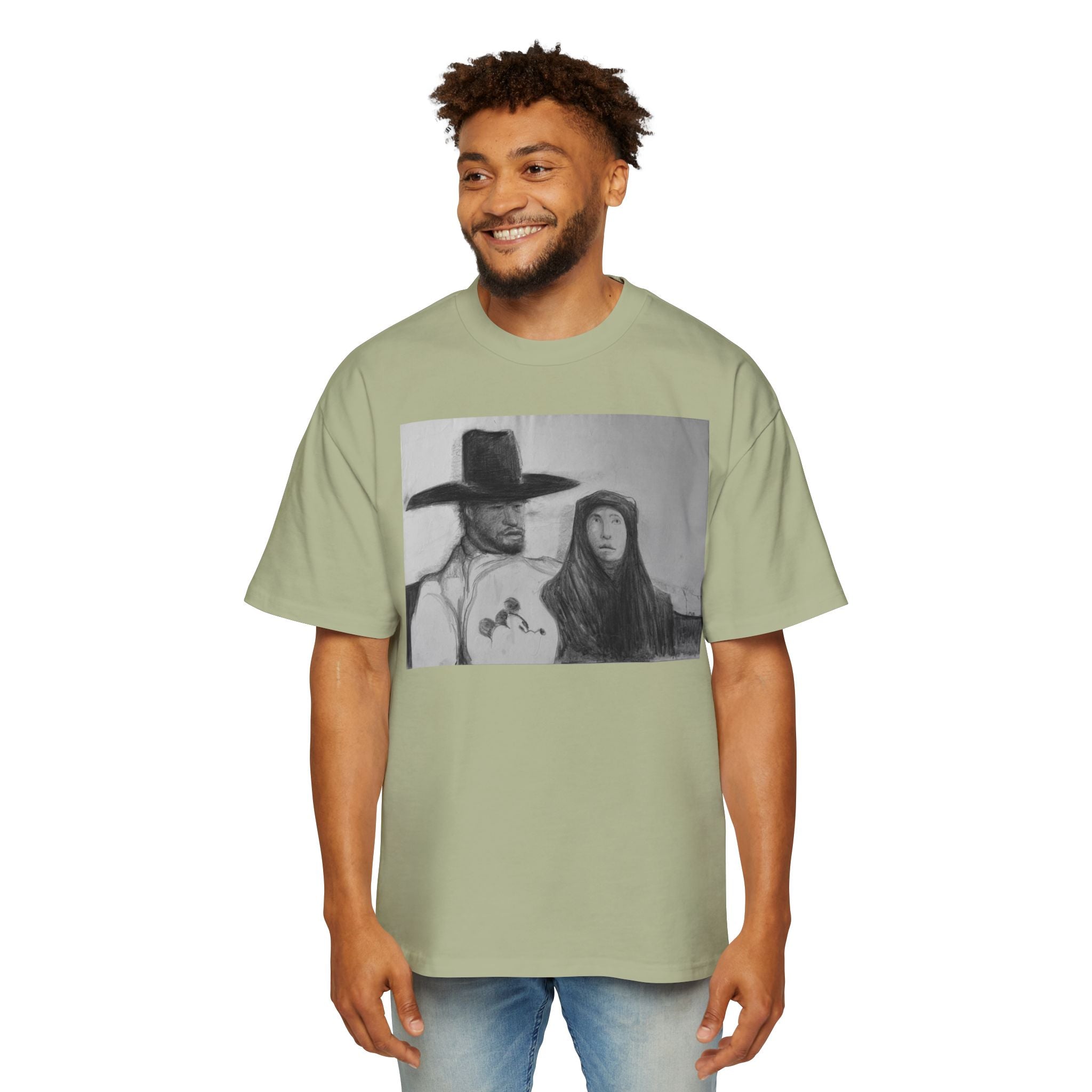 CHARLES AND ZAINAB | LITHOGRAPHIC PRINT