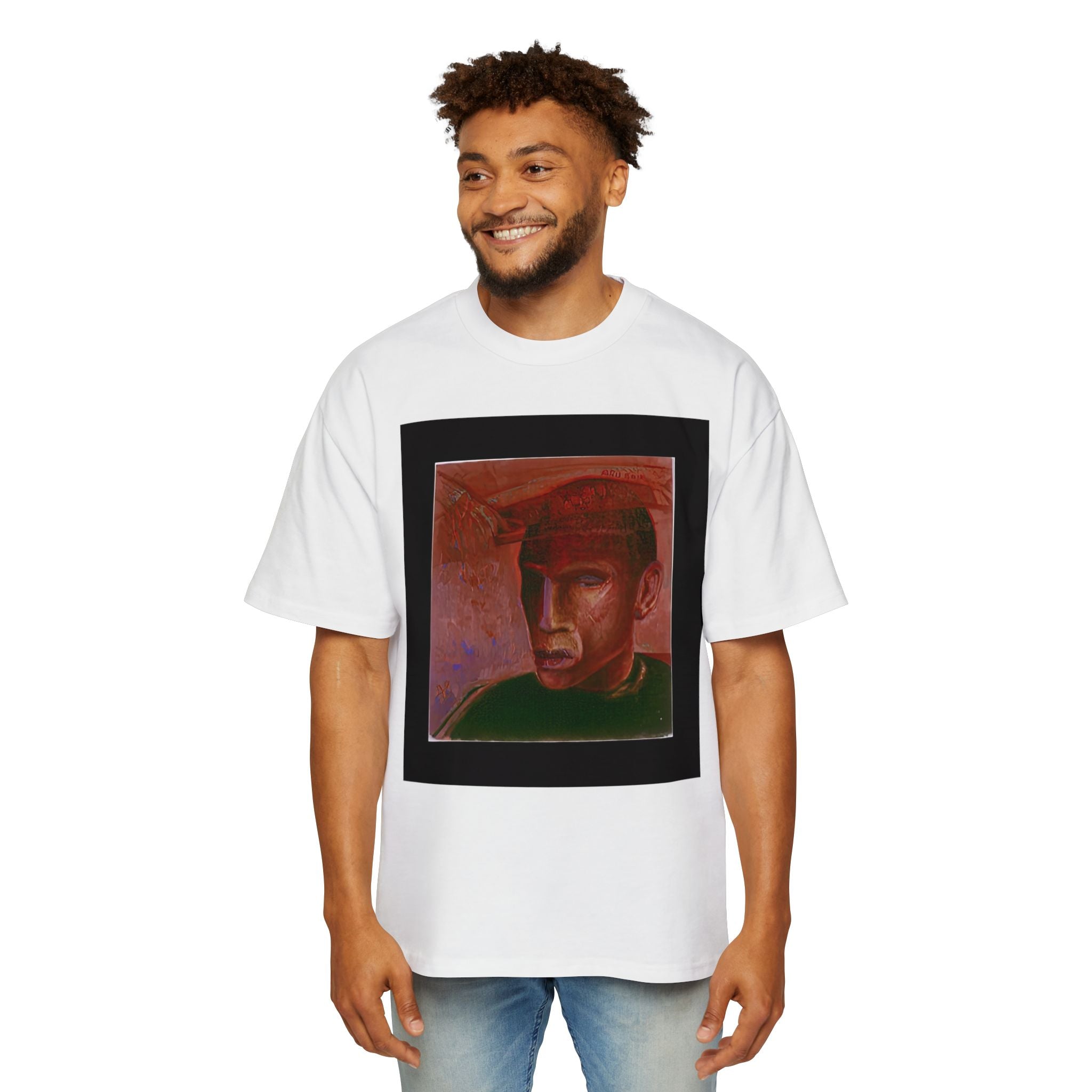 Bishop II Acrylic Vintage Portrait oversized art print tee by Charles Salley Gallery