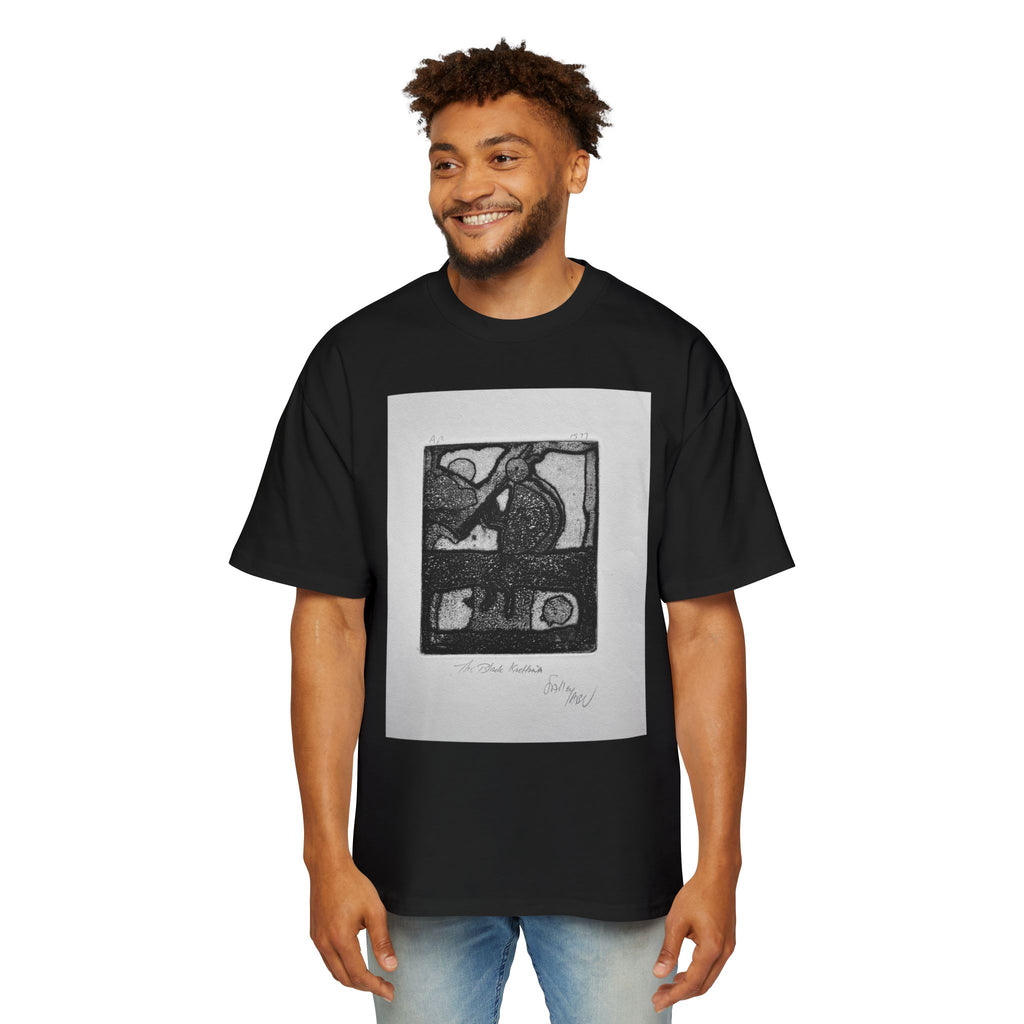 BLACK KACHINA | Vintage Monochrome Etching Tee