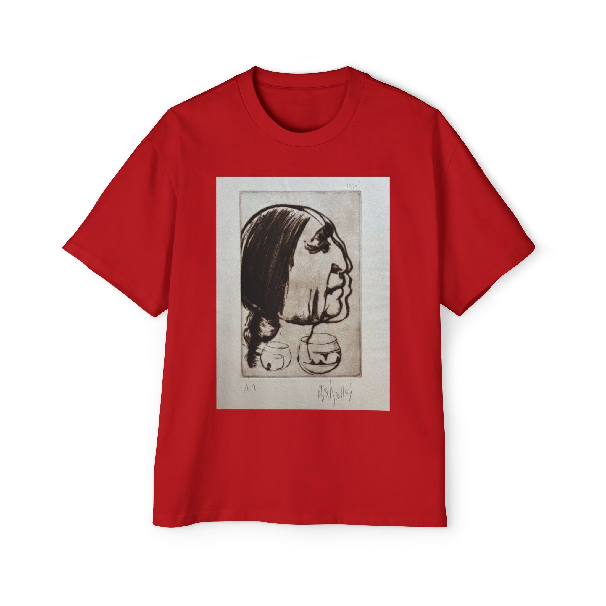 THE LAST MAN| Indigenous Portrait Art Tee