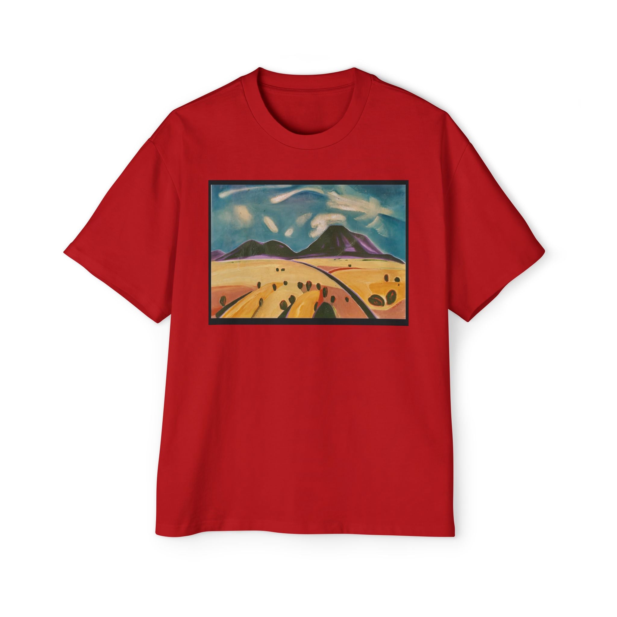 SANTA FE  — Vintage Sunset Road Graphic T-Shirt