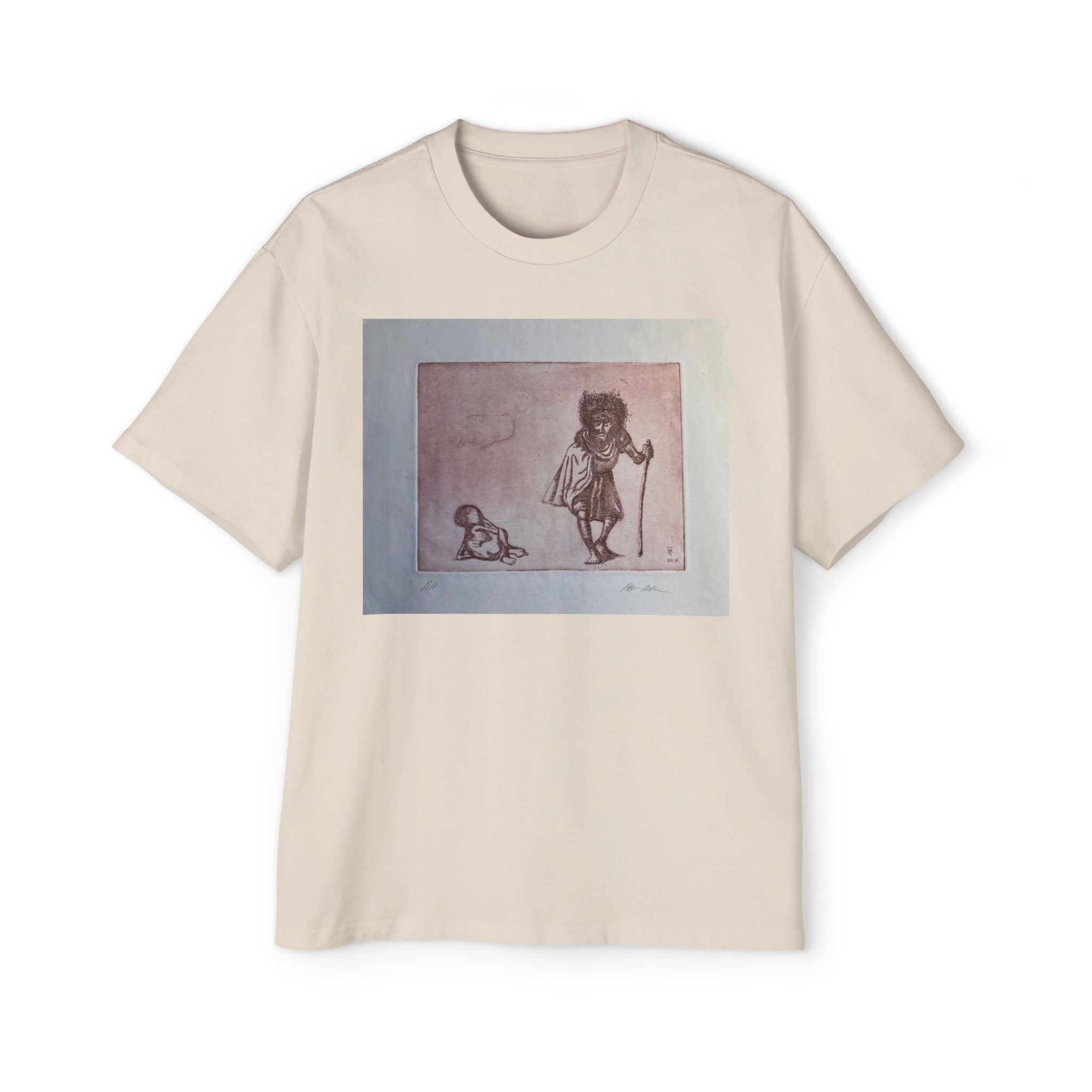 LONG WALK  | VINTAGE LITHOGRAPHIC PRINT