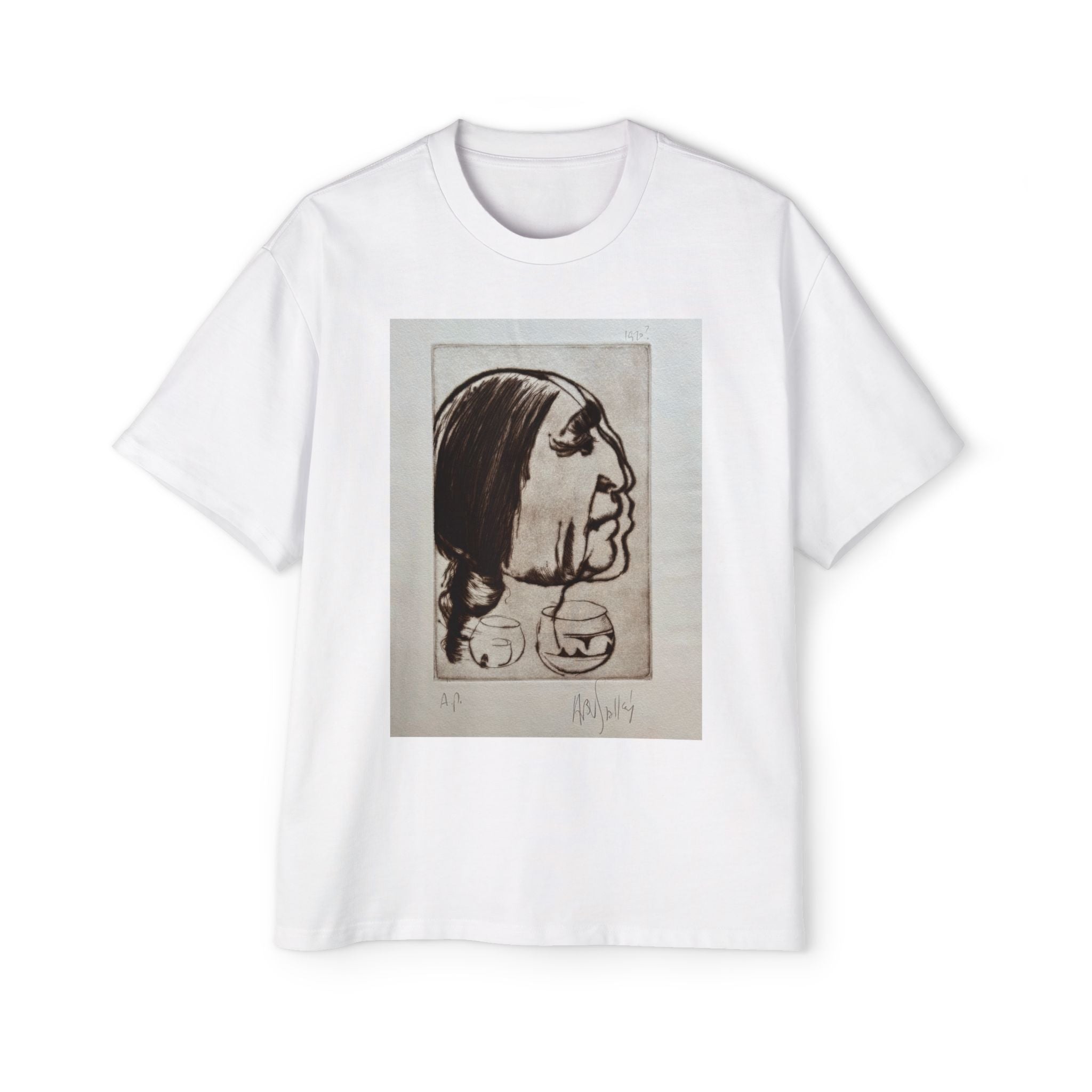THE LAST MAN| Indigenous Portrait Art Tee