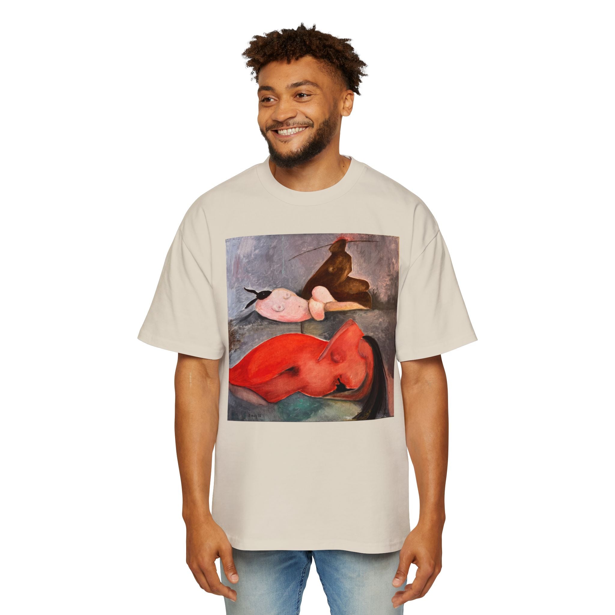 RED| Surreal Red and Pink Figures