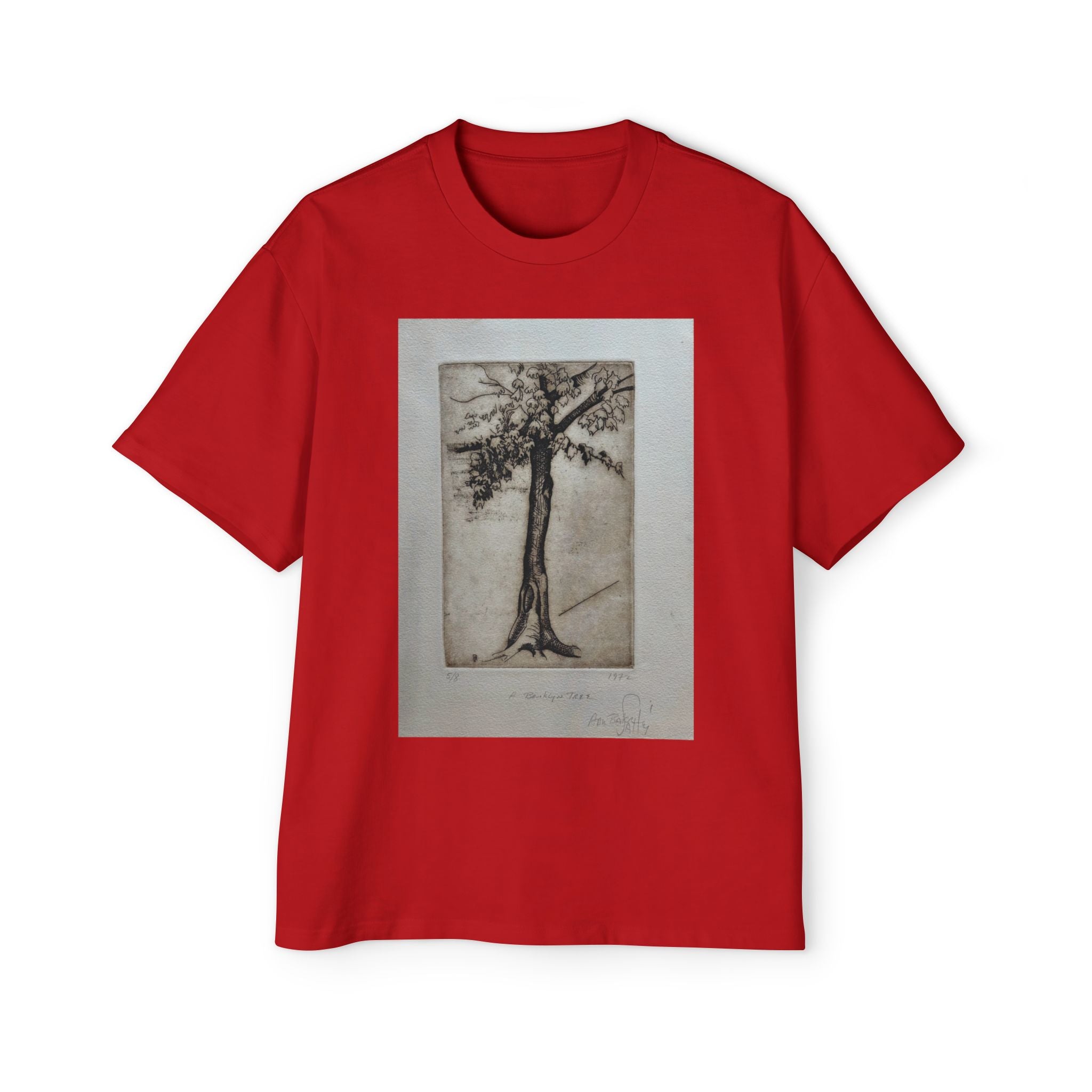LAST TREE  | Vintage LITHOGRAPH