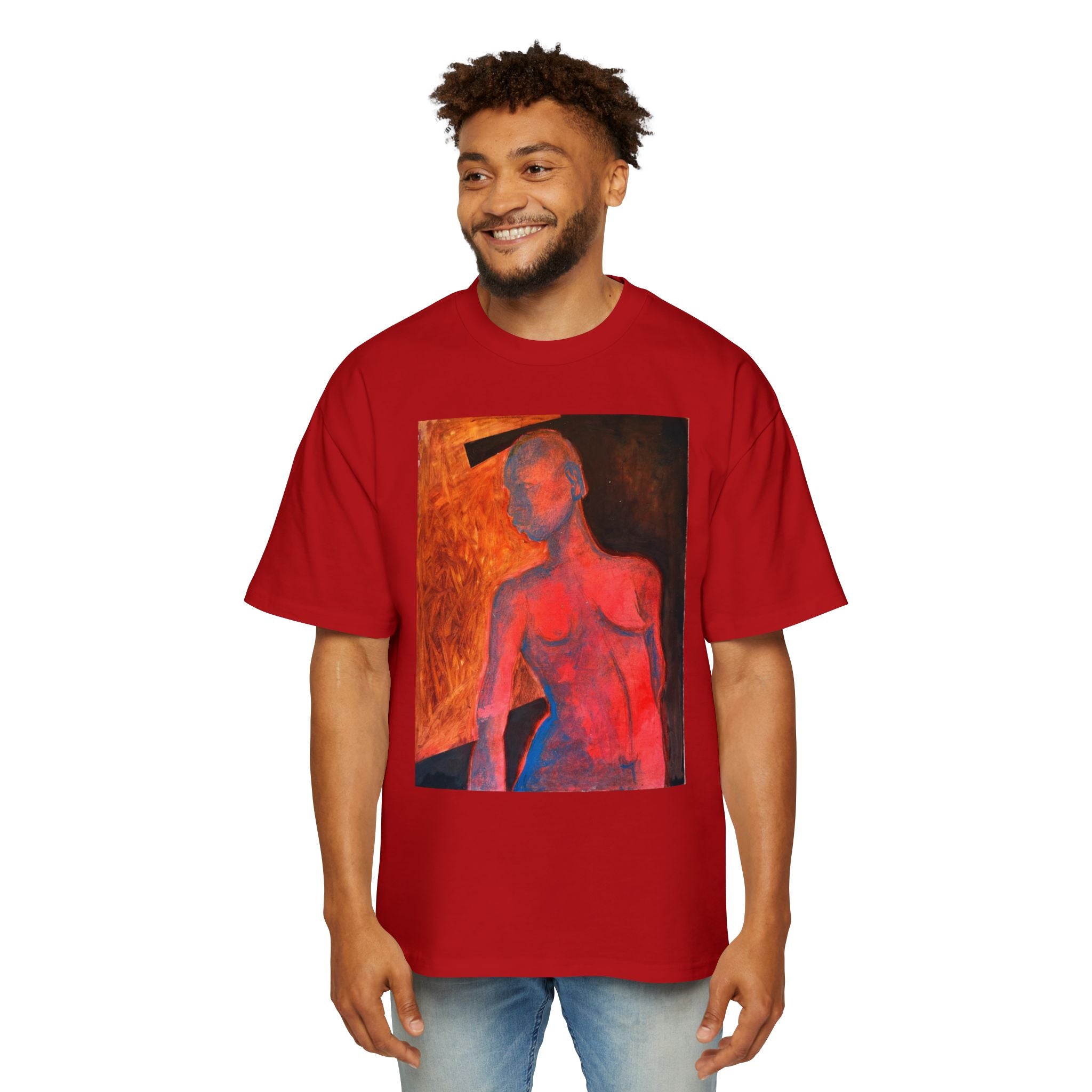 RED 2  | Human Silhouette Art Print