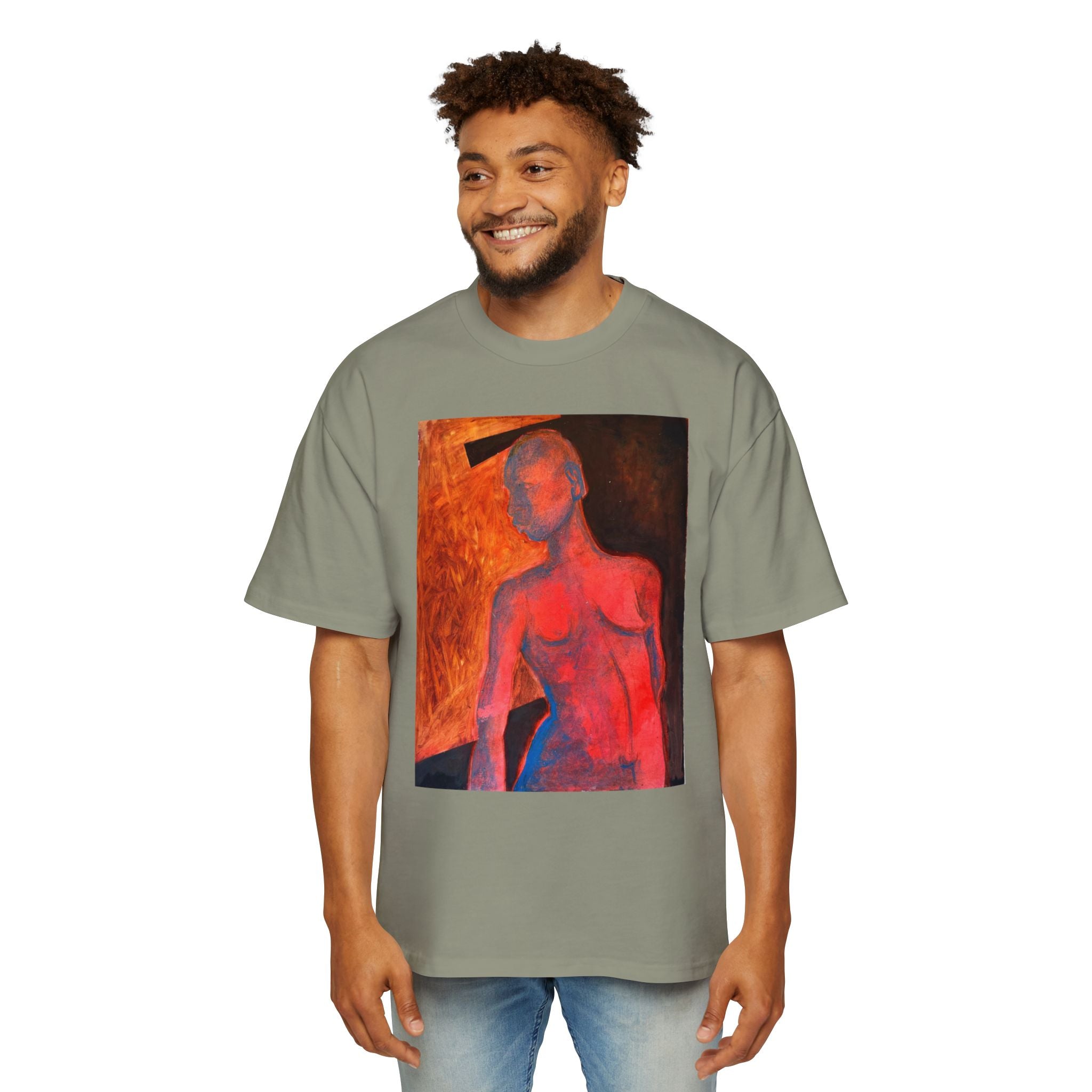 RED 2  | Human Silhouette Art Print